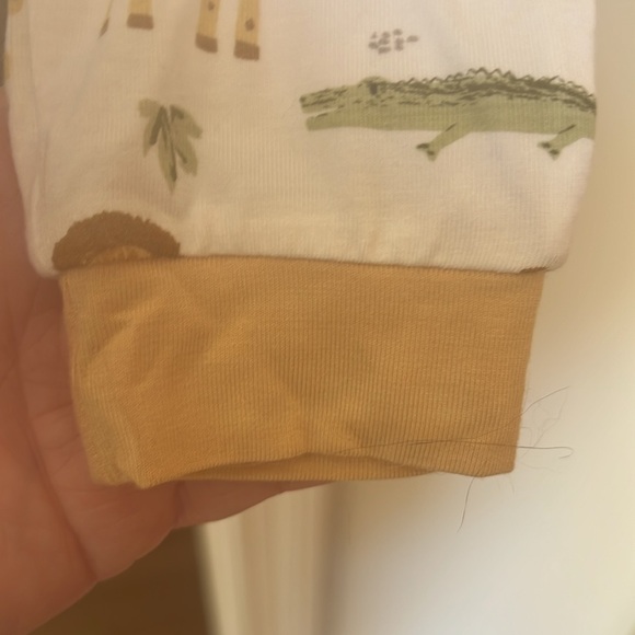 Milkberry 24 safari  animal 🦒 pj set 24m NWT - Picture 5 of 9